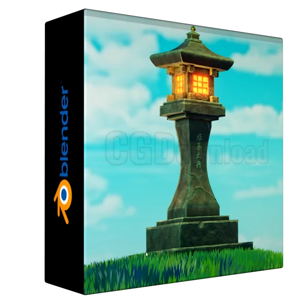 Learn Ghibli Style 3D Modeling and Texturing with Blender