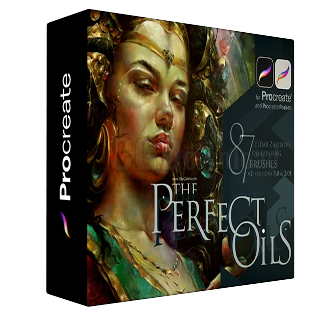 The Perfect Oils for Procreate: 87+ oil painting realistic brushes