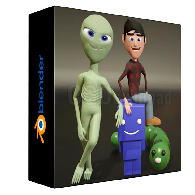 Ultimate Blender 3D Character Creation & Animation Course