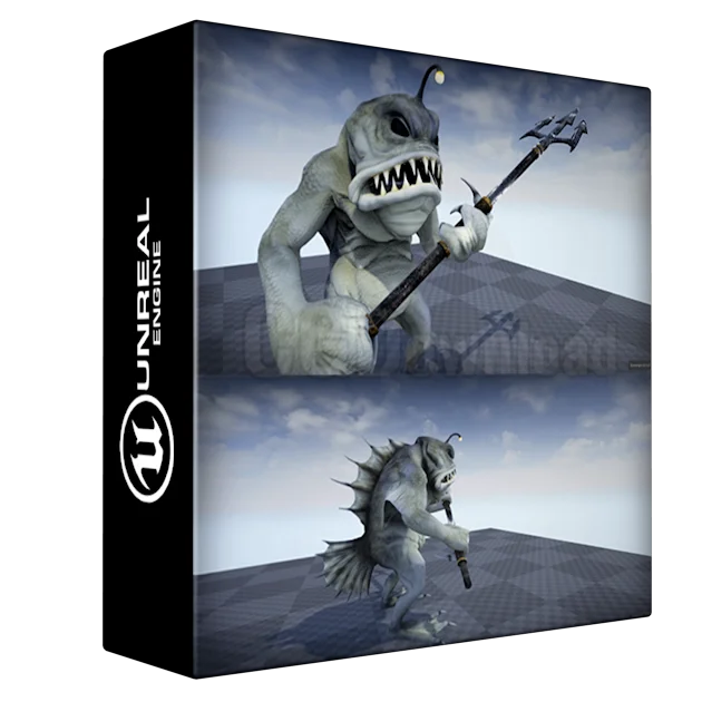 Fantasy Werecreatures: Weranglerfish