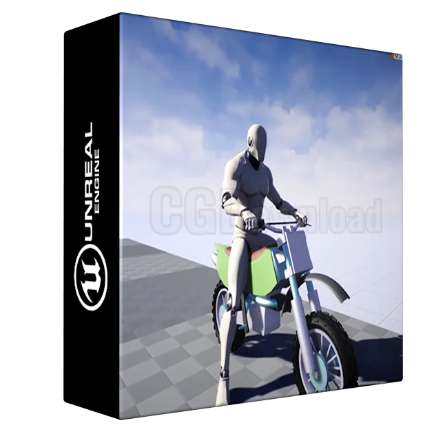 Motorbike Interact Animations Pack