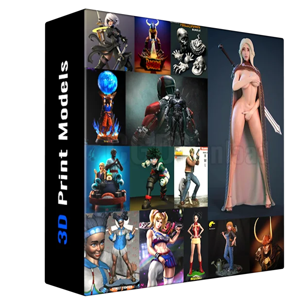 3D Print Models Bundle 1 Ноябрь 2023