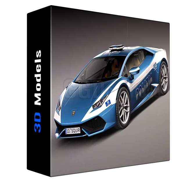 Lamborghini Huracan 2015 Italian Police Car