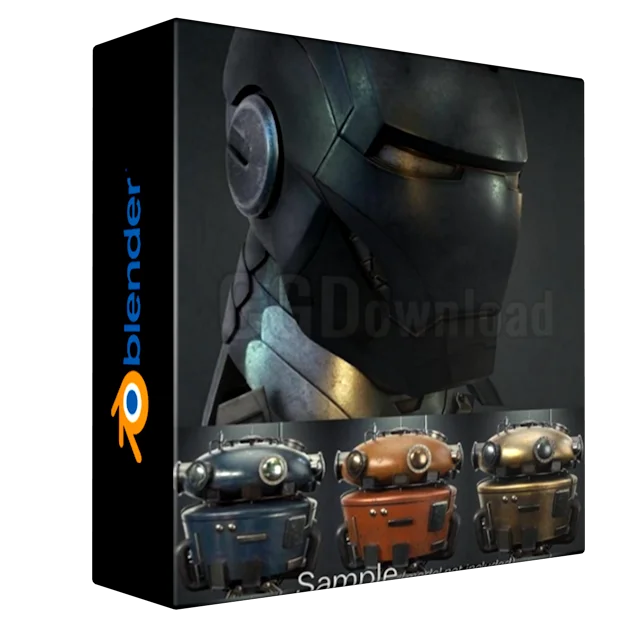 18 Robot Metal Substance Painter Smart Material Pack