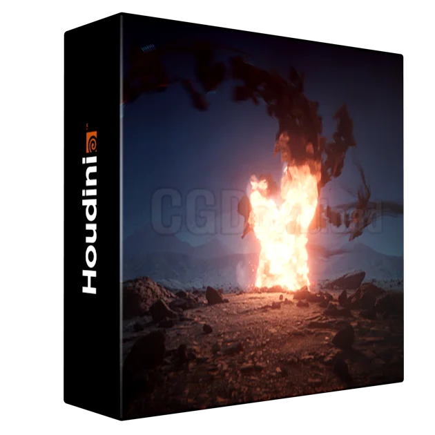 Magical Rock Assembly - Houdini & Nuke VFX Course