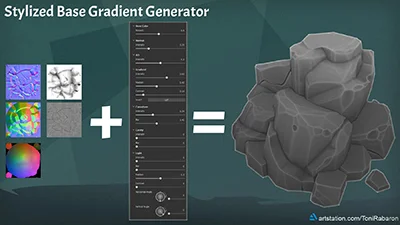 Stylized Base Gradient Generator for Substance Painter скачать