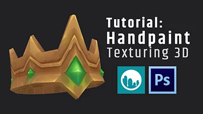 Stylized Crown- Handpaint Texturing скачать