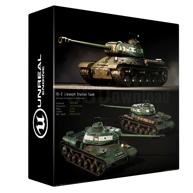 WW2 Tank - IS-2 - Advanced Tank Blueprint