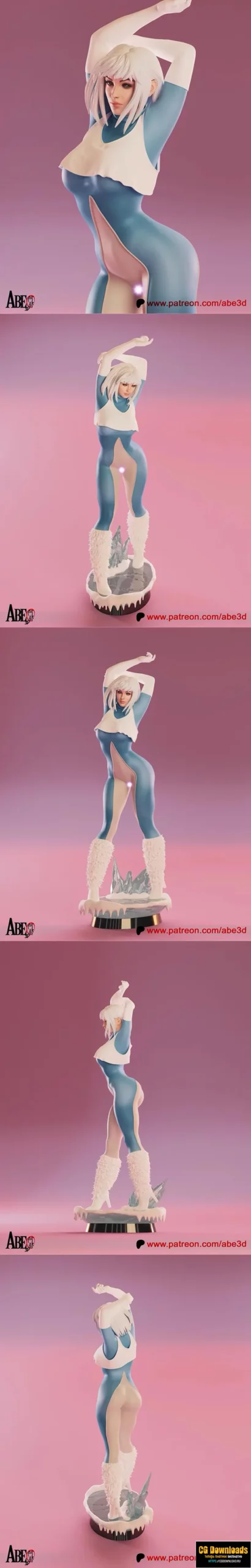 Abe3d – Ice 3D Print Model
