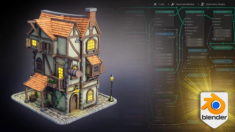 Blender 4 Creator Course Stylized 3D Models скачать