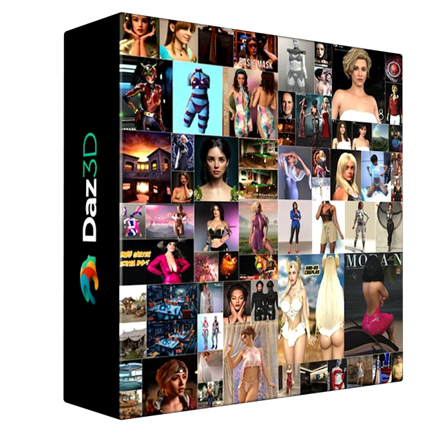 DAZ 3D, Poser Bundle 2 Ноябрь 2023