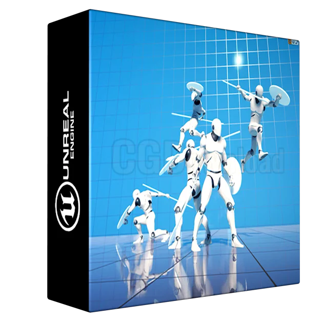 Essential Spear And Shield Animation Pack