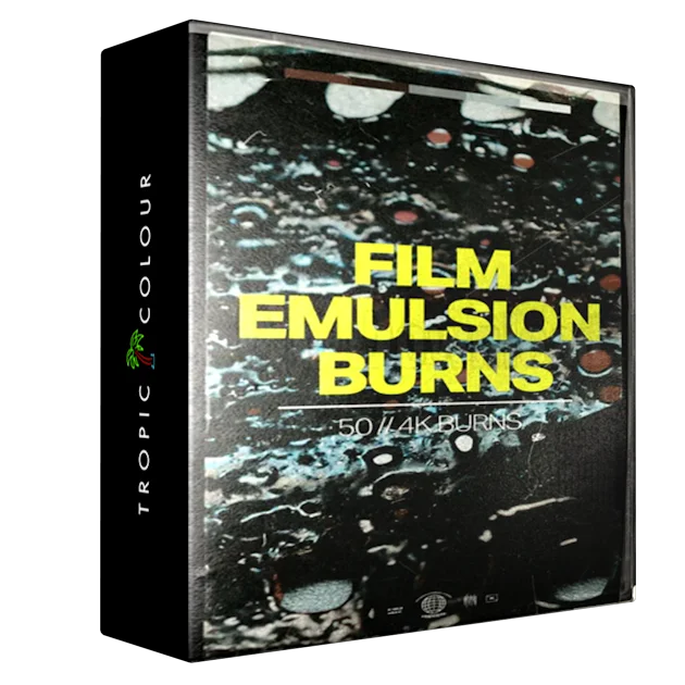 Tropic Colour - Film Emulsion Burns & Transitions