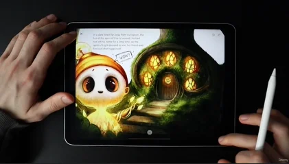 Procreate Create illustrating book - Beginner to Advanced скачать