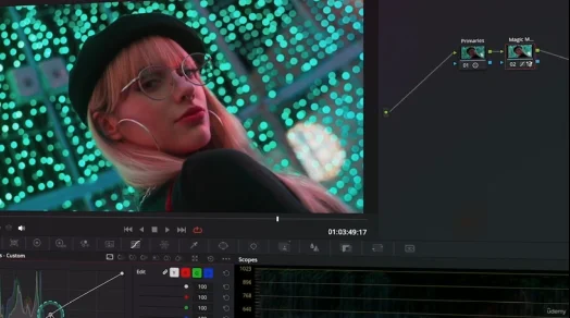 Master Color Grading in DaVinci Resolve 18.6 скачать