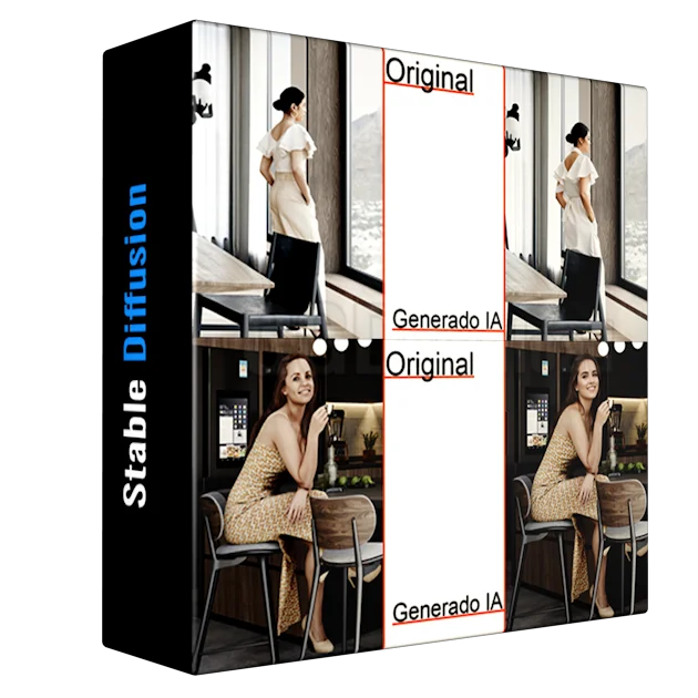 Mejorar modelos 3D utilizando Stable Diffusion (Clase)
