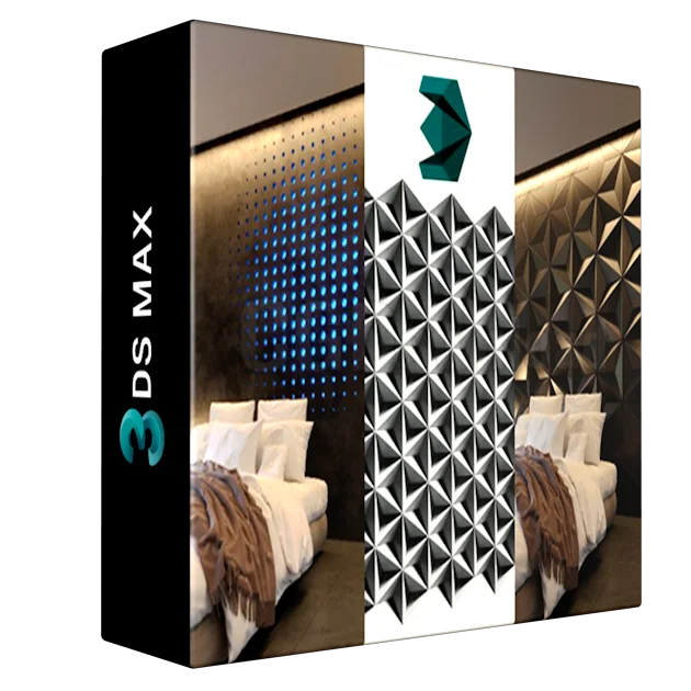 How to create 33 wall models with 3dsmax