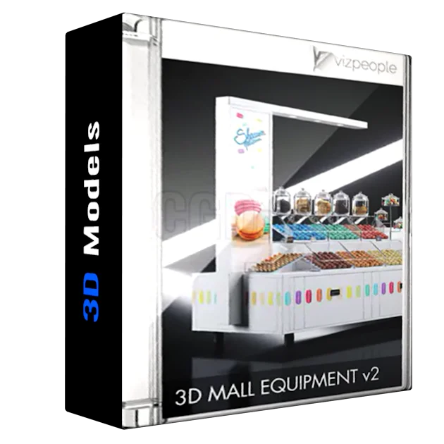 Viz-People 3D Mall Equipment v2