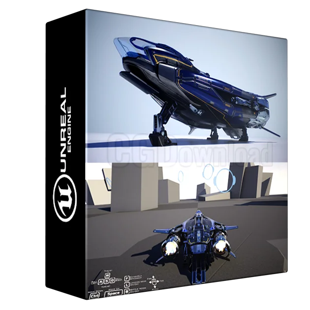Stellar Phoenix Shuttle - Spaceship With Controller