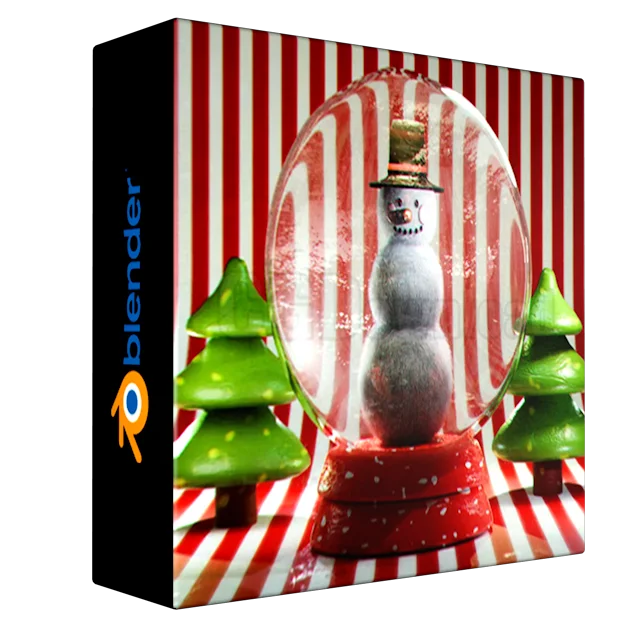 Blender 2024 for All levels: Create Realistic Holiday Terrarium