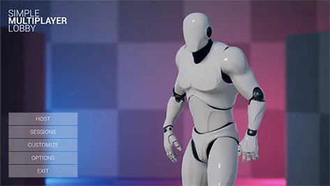 Simple Multiplayer Lobby V4 скачать