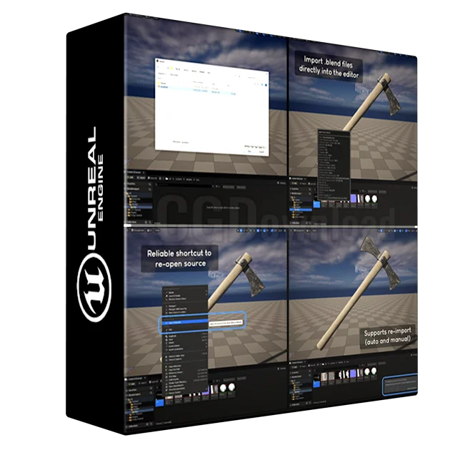 Blend File Importer