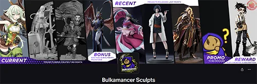 Bulkamancer Sculpts скачать