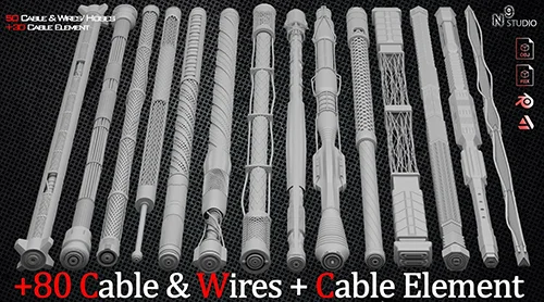 +80 Cable ,Wires, Hoses and Cable Element скачать