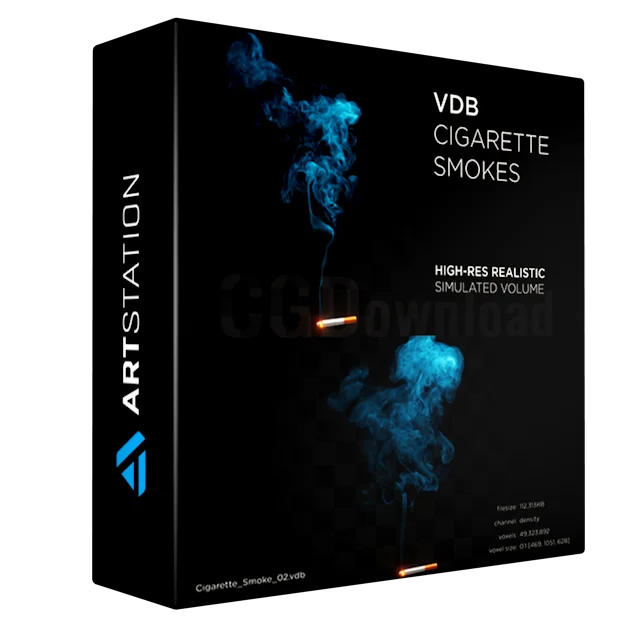 High-Res VDB Cigarette Smokes