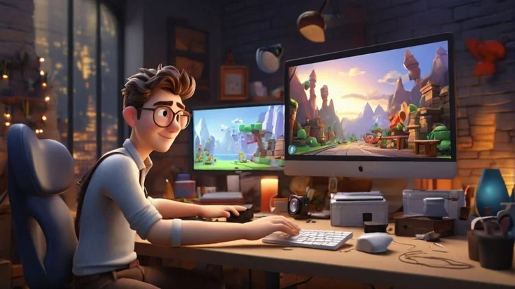 Creating 3D Animations, Game Asset, & Avatar Chatbot with AI скачать