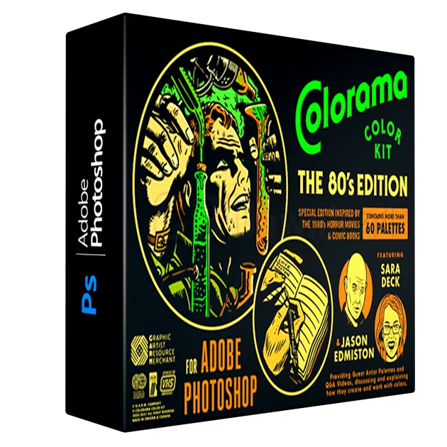 Colorama Color Kit - 80's Edition (Photoshop)
