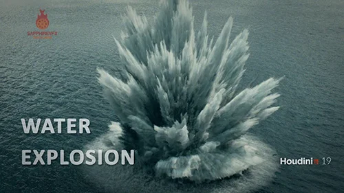 Water Explosion in Houdini скачать