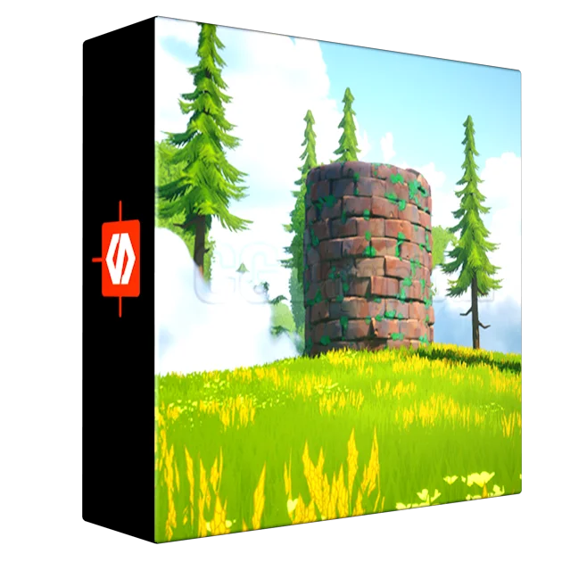 Ghibli/Stylized Brick Texture - Study in Substance Designer