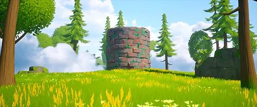 Ghibli Stylized Brick Texture - Study in Substance Designer скачать