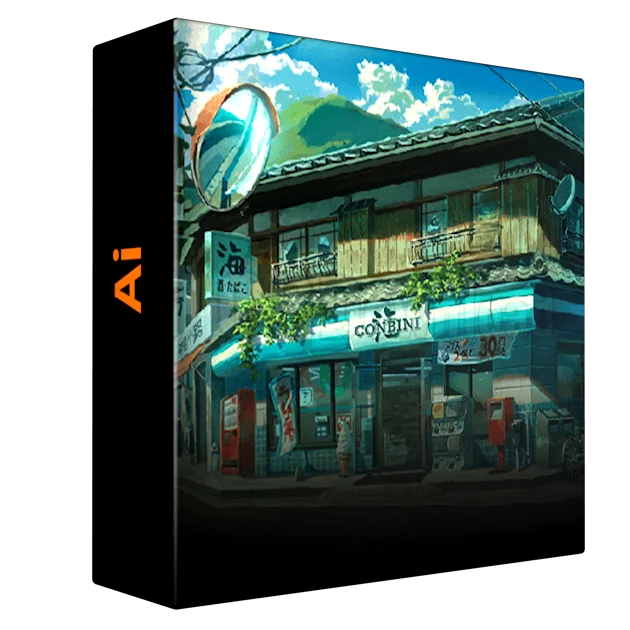 Anime-Style Background Design