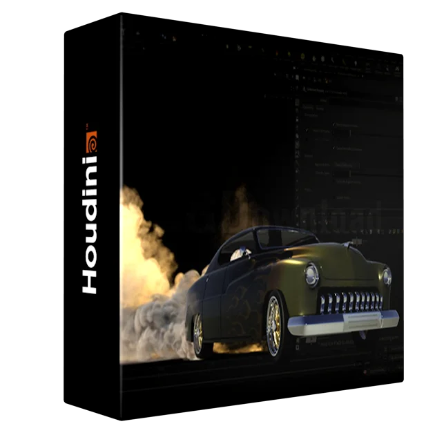 Creating Tire Smoke FX in Houdini
