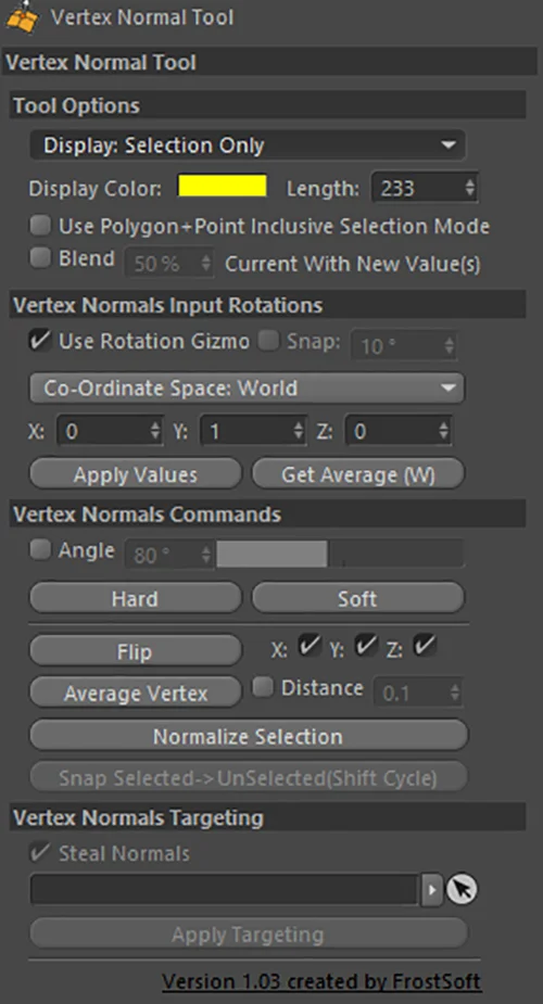 Vertex Normal Tool скачать