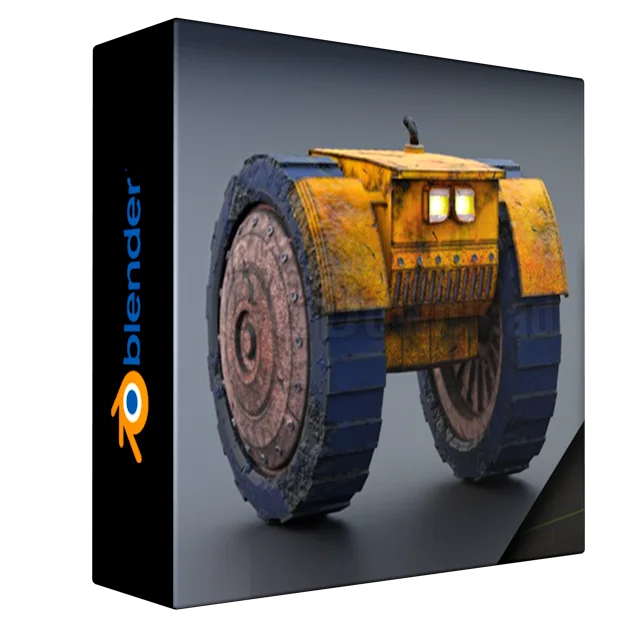 Creation of a realistic Robot on your first day in Blender