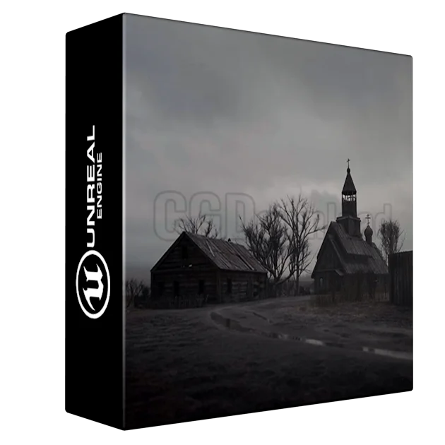 Haunted Village Environment / Horror Village Environment + ULAT ( Village Pack )