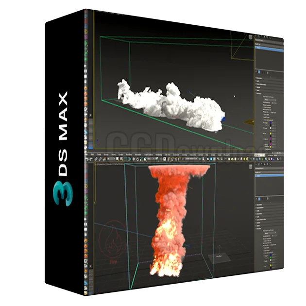 3Ds MAX & PheonixFD Fire & Smoke VFX Simulation Masterclass