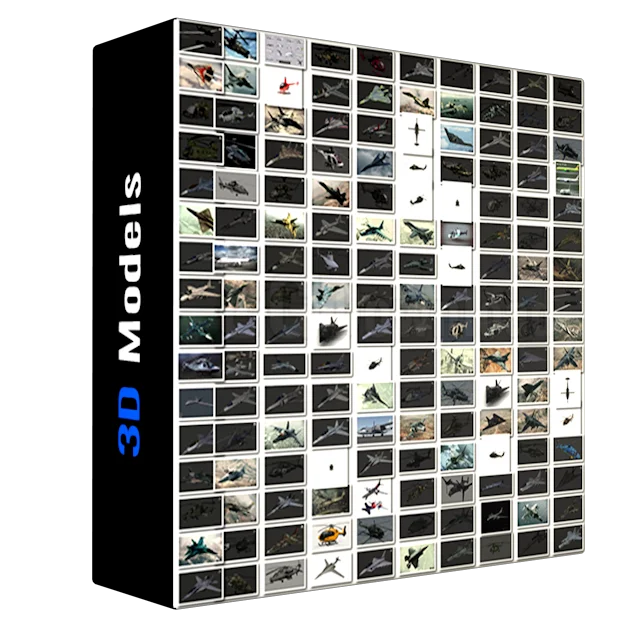 Misc. Planes 3D Models