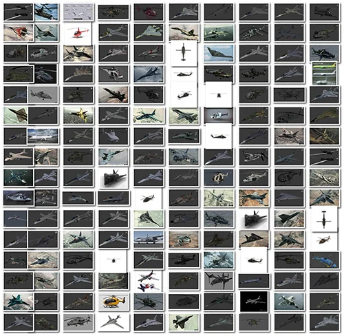Misc. Planes 3D Models скачать