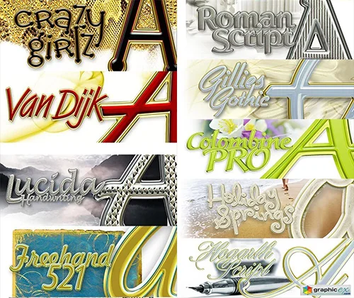 Digital Juice Fonts Collection скачать