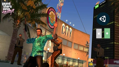 Build GTA VICE City 2 Game Unity3d Mobile Game Development скачать