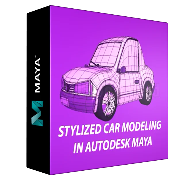 Stylized Car Modeling In Autodesk Maya