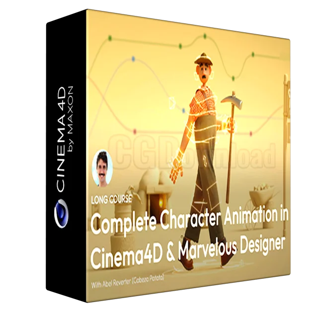 Complete Character Animation in C4D & Marvelous Designer