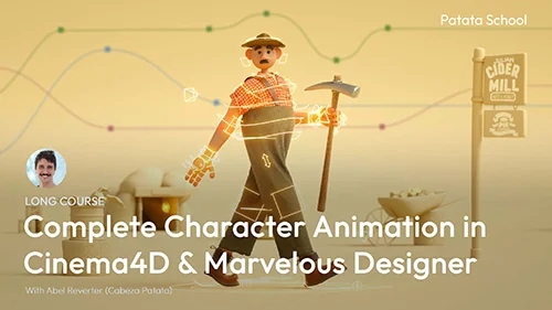 Complete Character Animation in C4D & Marvelous Designer скачать