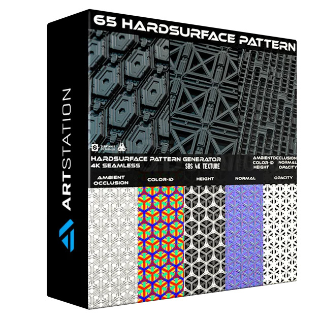 65 Hardsurface Pattern - vol 01