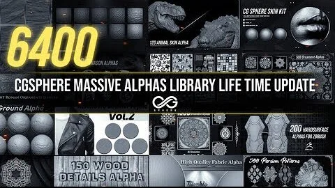 8250 Alpha And Brushes For Zbrush скачать