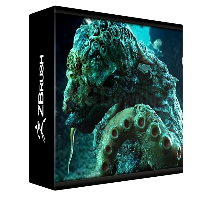 Designing a Film-Quality Fish Bust with ZBrush and Keyshot